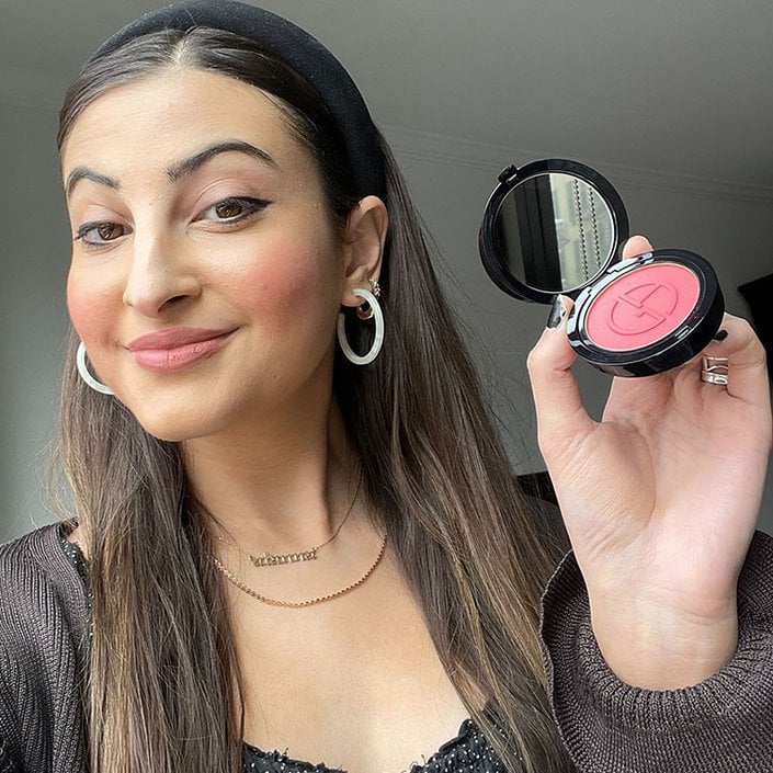 Giorgio Armani Beauty Luminous Silk Glow Blush in Mania