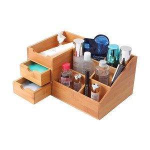 Homode Bamboo Makeup Organizer