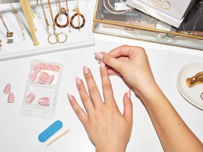 Hear Me Out: Press-On Acrylic Nails Are Life-Changing