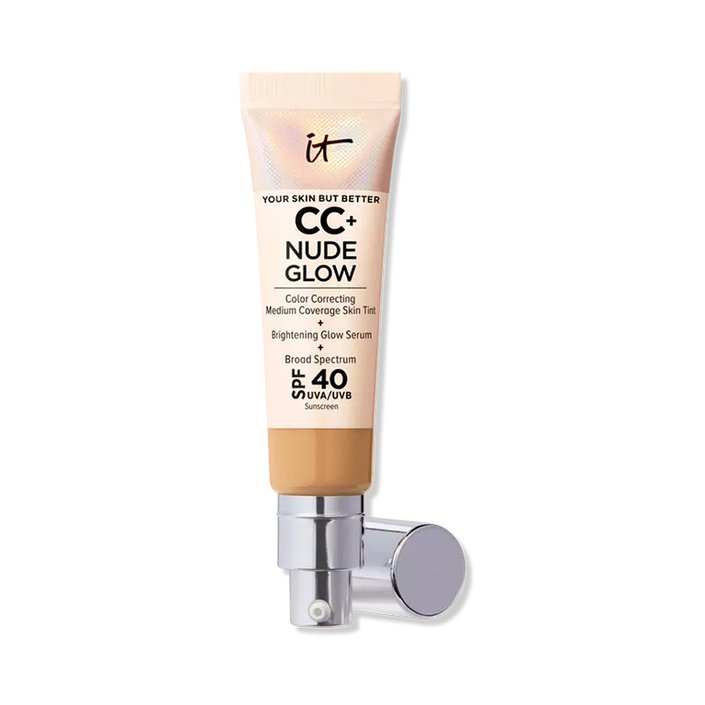 IT Cosmetics CC+ Nude Glow Lightweight Foundation + Glow Serum with SPF 40