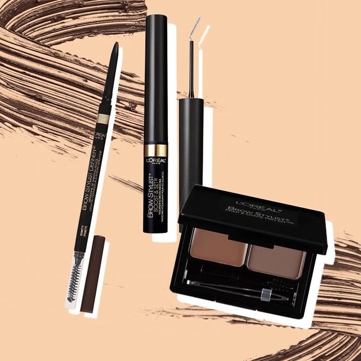 L’Oréal Paris Brow Styler Definer Mechanical Pencil, L’Oréal Paris Brow Stylist Boost & Set Brow Mascara, L’Oreal Paris Brow Stylist Prep + Shape Pro Kit