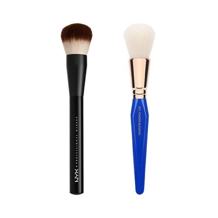 nyx professional makeup brush, Bdellium Tools Golden Triangle 959 Powder Blending Brush