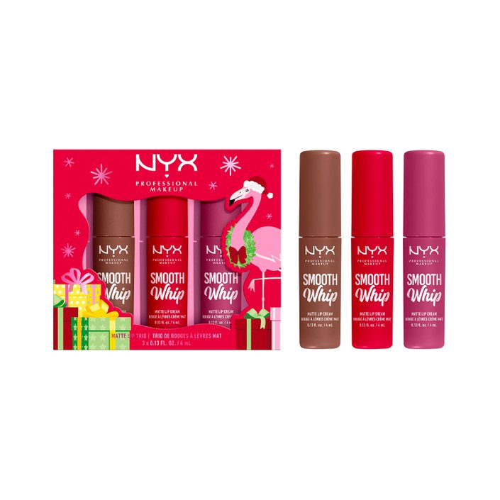 NYX Professional Makeup Smooth Whip Trio Holiday Gift Set