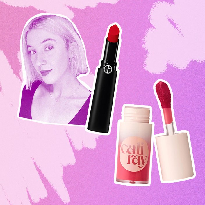 armani lipstick, caliray gloss
