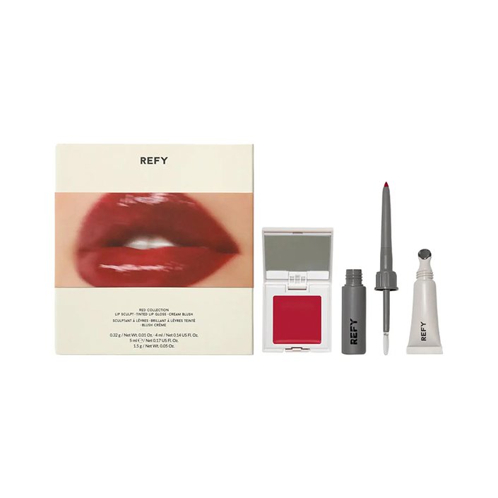 REFY Red Collection Lip & Cheek Set