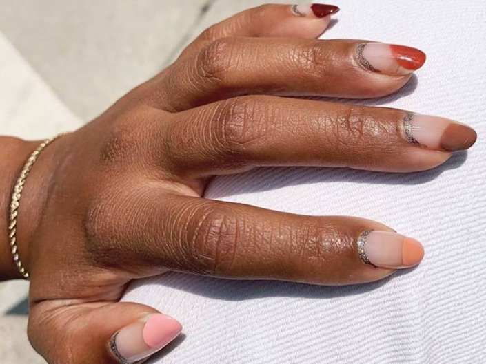 Tropical-Inspired Manicures for When You’re on Vacation — Or Want to Pretend to Be