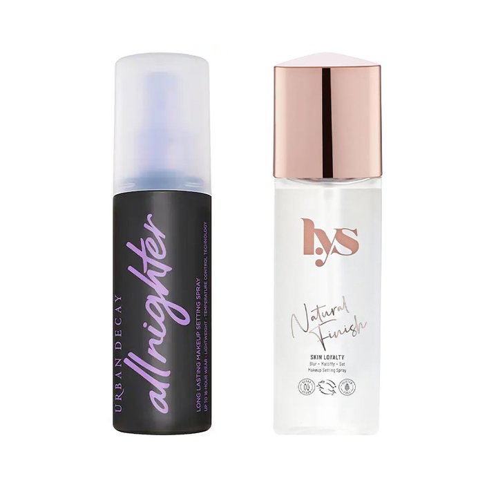 urban decay all nighter setting spray, lys beauty setting spray