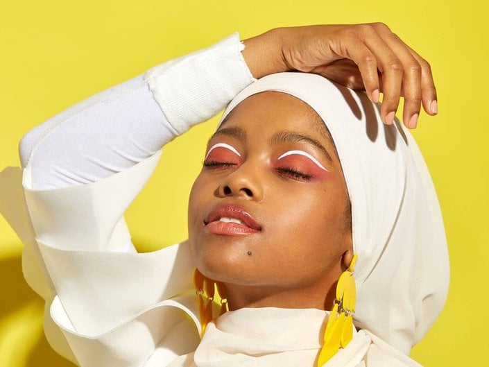 White Eyeliner Over Eyeshadow Is the Fall Trend All the Cool Girls Will Be Wearing